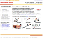 Desktop Screenshot of paintbrushesandrollers.com